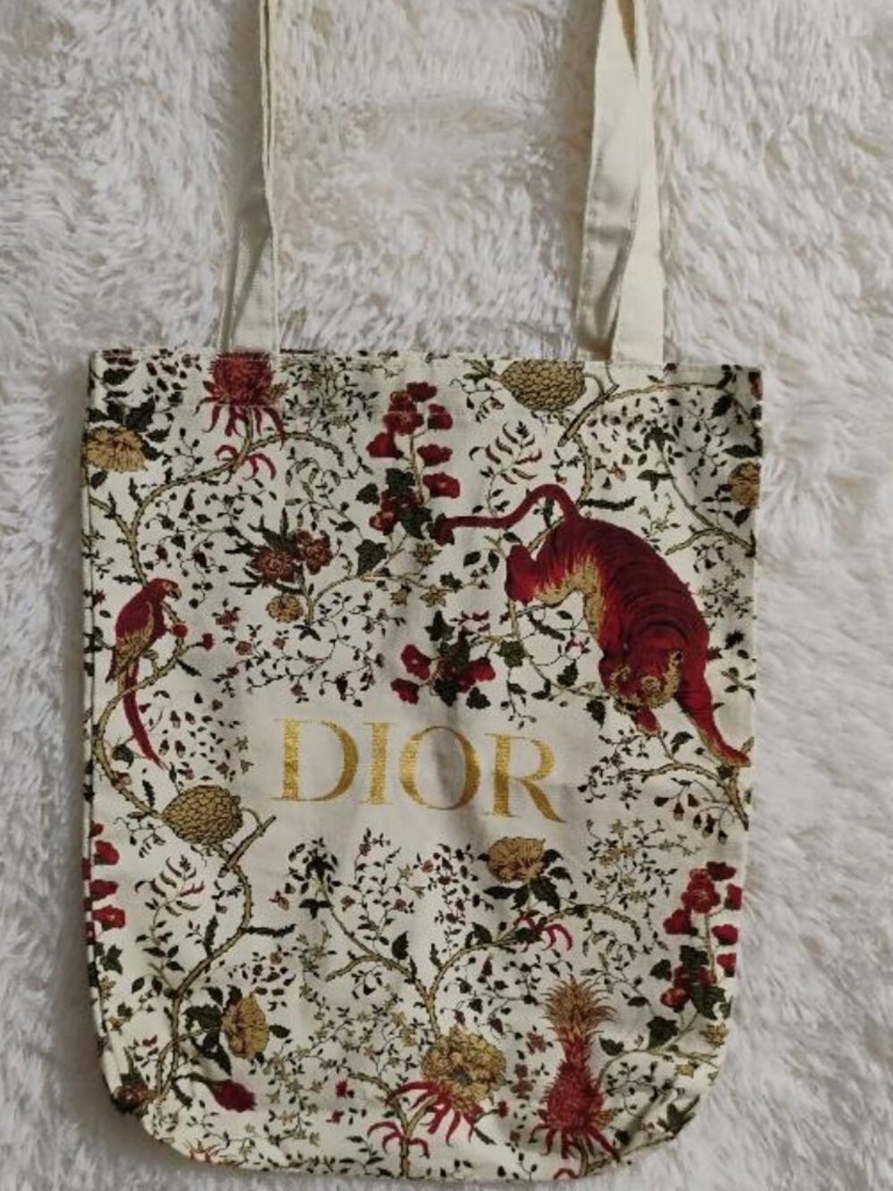 Dior Lunar New Year Tote - Limited Edition Tiger Print New